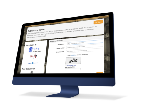 Publications Légales : l&rsquo;appli anti-fraude au Moniteur belge